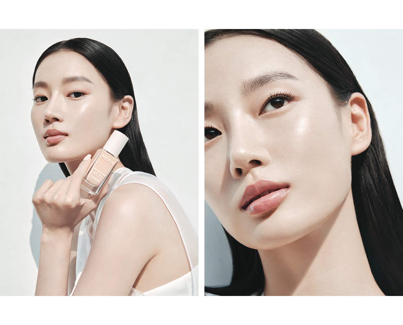 제품을 들고 있는 모델 (크게 보기)