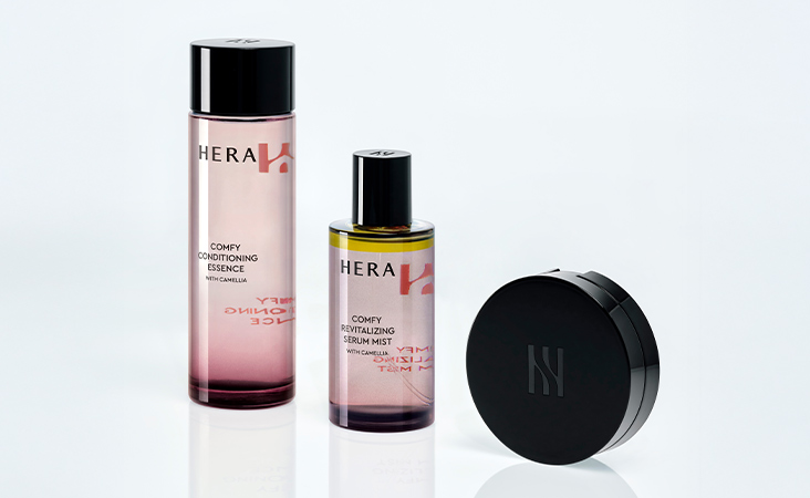 컴피 컨디셔닝 에센스 모델 컷