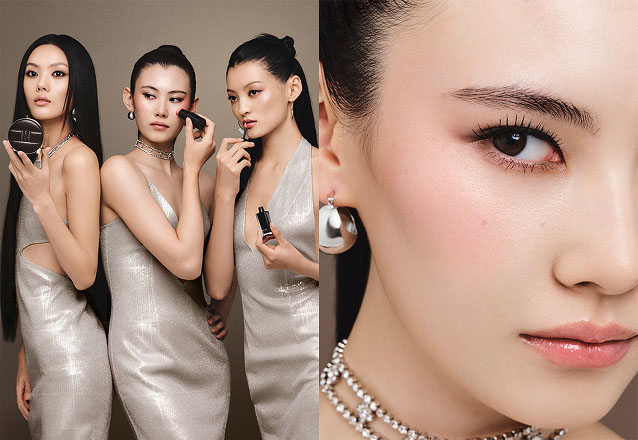 홀리데이 글램 메이크업 룩