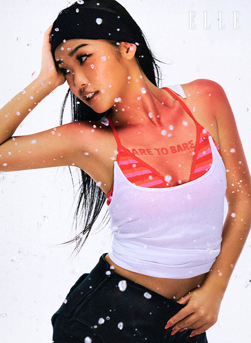 헤라 Dare to Bare 캠페인 모델컷
