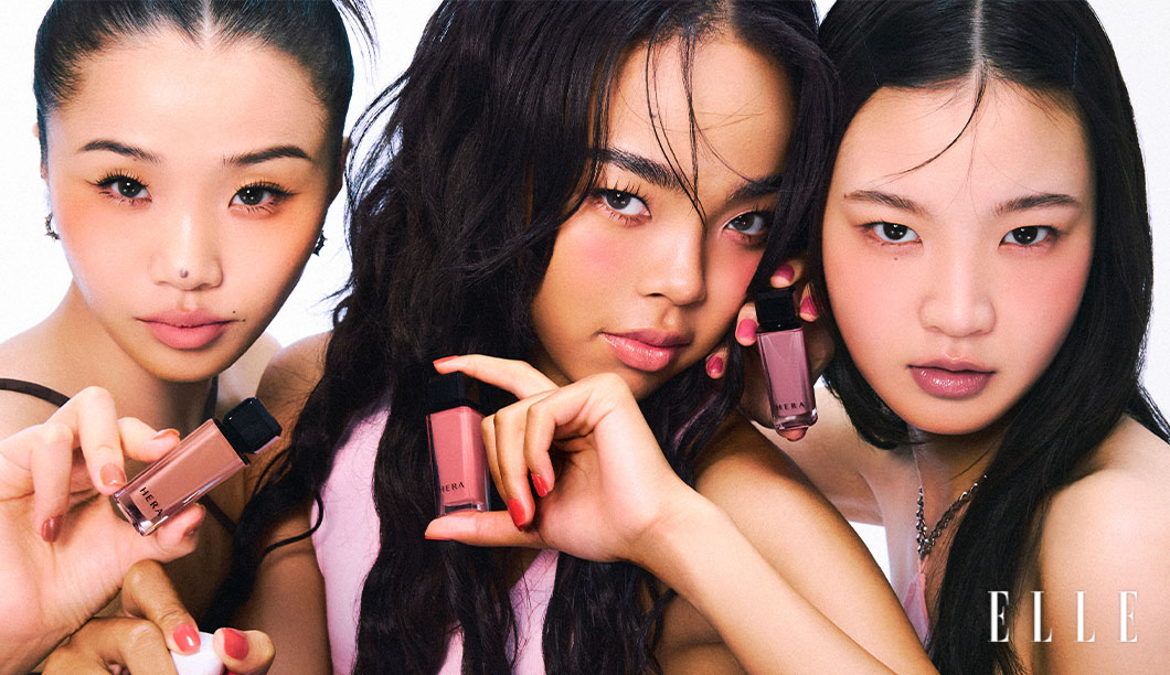 헤라 Dare to Bare 캠페인 모델컷