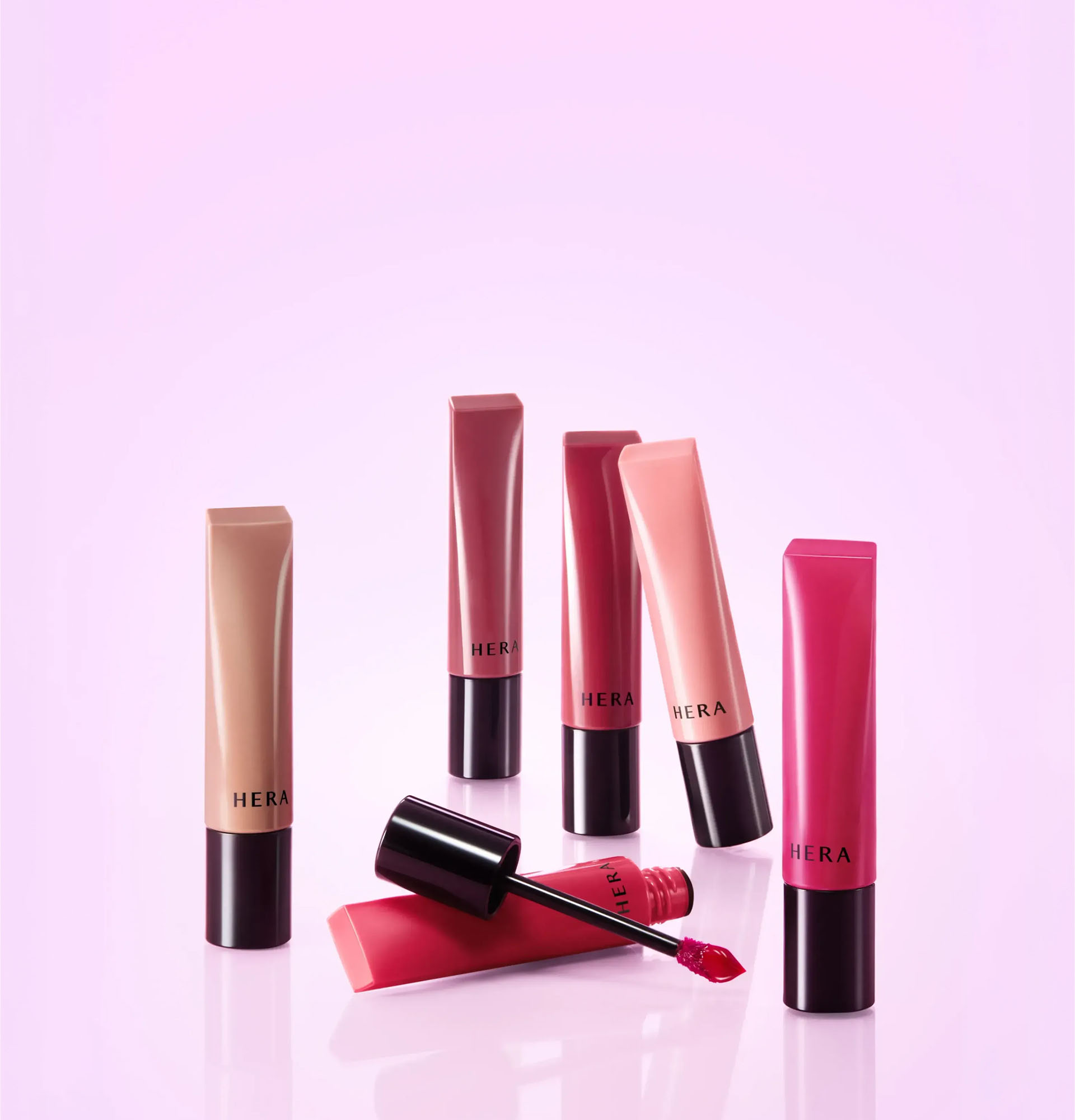 헤라 센슈얼 틴티드 샤인 립 세럼 6가지 컬러 이미지
