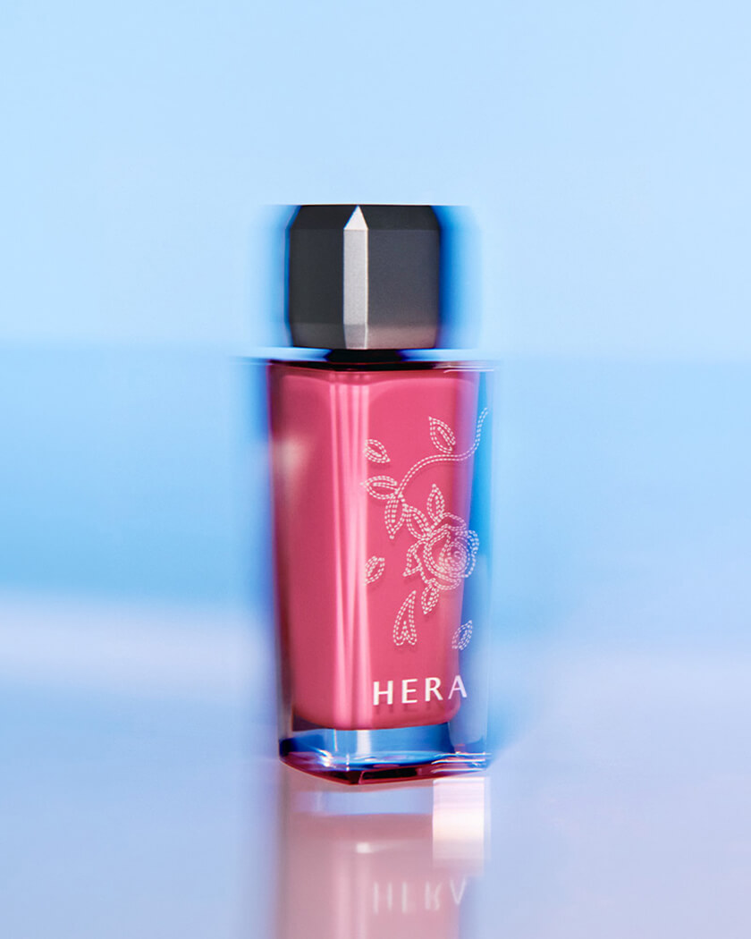 헤라 마크공 컬렉션 센슈얼 누드 글로스 100호 런어웨이 컬러 연출 컷