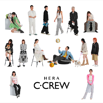 HERA C-CREW, 서울의 다채로움과 나다움을 주제로 헤라와 15인의 아티스트가 함께 펼치는 아트 프로젝트